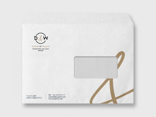 Set papier à lettre + enveloppe - fenêtre carrée – Le Rocketship