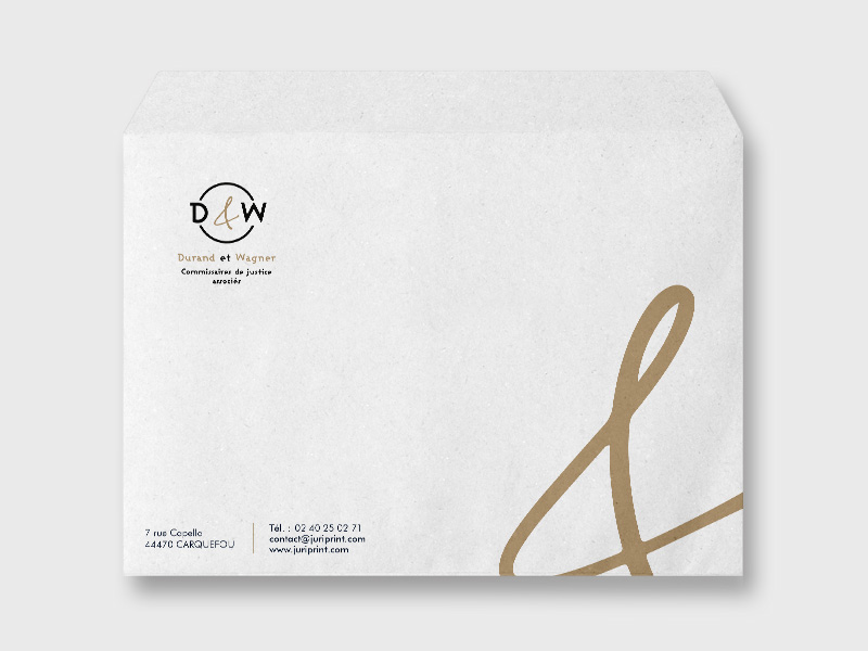 Enveloppe C5 – 16,2 x 22,9 cm – Sans fenêtre – juriprint