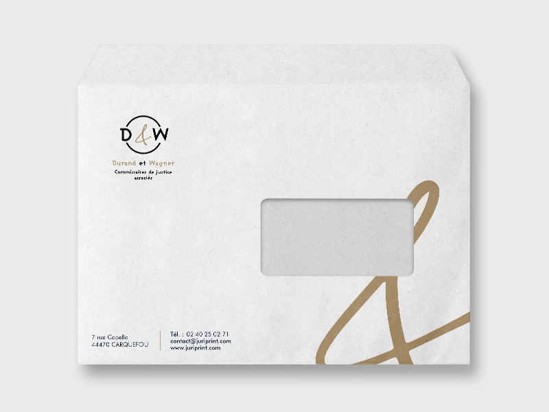 Enveloppe C5 - 16,2 x 22,9 cm - Avec fenêtre